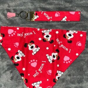 Pet bandana/keychain